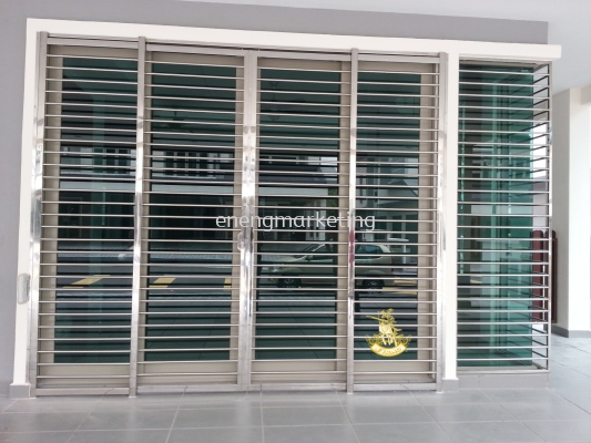 SSDG 02- Stainless Steel Sliding Door Grille