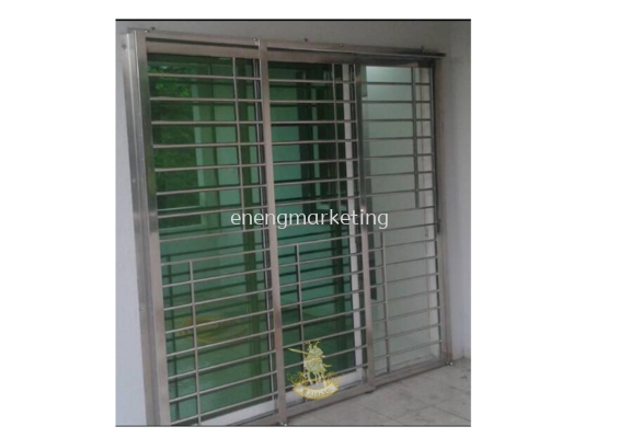 SSDG 03- Stainless Steel Sliding Door Grille