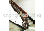 WIST 13- Wrought Iron Staircase Railing WROUGHT IRON STAIRCASE RAILING STAIRCASE RAILING