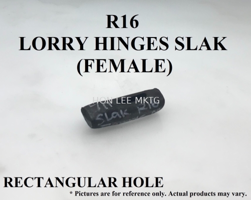 LORRY HINGES SLAK R16 (FEMALE) [RECTANGULAR HOLE] 