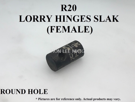 LORRY HINGES SLAK R20 (FEMALE) [ROUND HOLE] 