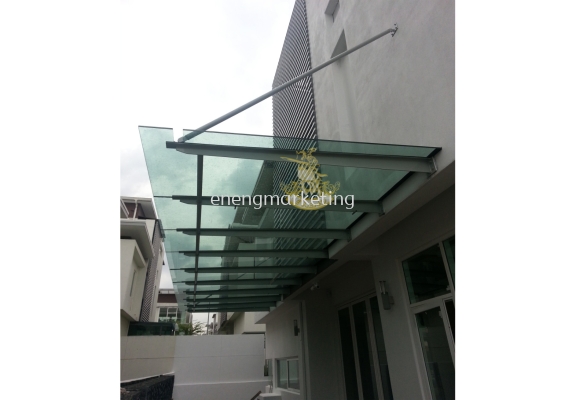RF 30- T-Beam With Tempered Glass Roof