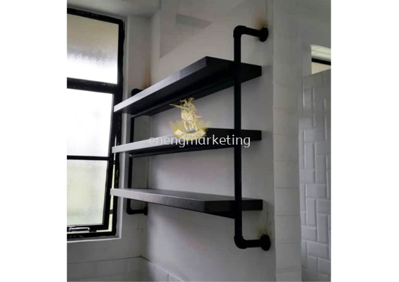 RA 05- G.I Pipe Shelves