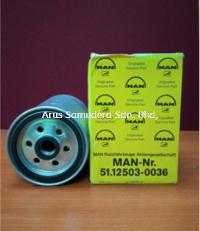 MAN-NR 51.12503.0036 FUEL FILTER