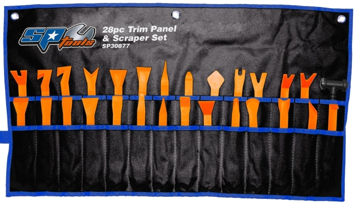 SP TOOLS TRIM PANEL AND SCRAPER SET - 28PC SP30877