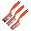 SP TOOLS WIRE BRUSH SET - 254MM - 3PC SP30892 Automotive Specialty Specialty Tools, Workshop & Lighting