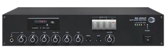 MA2024P. Amperes 240W 100V Line Desktop Mixer Amplifier with MP3 / Tuner / USB / SD Card module AMPLIFIER AMPERES PA / SOUND SYSTEM