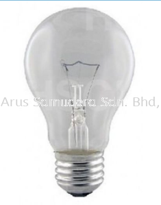 BULB 115 VOLTS 40 WATTS, CAP TYPE ES- E27, CLEAR