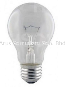 BULB 115 VOLTS 100 WATTS, CAP TYPE ES- E27, CLEAR