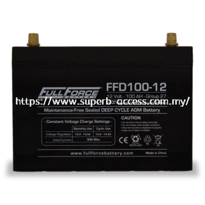FFD100-12 Dual Purpose AGM Battery