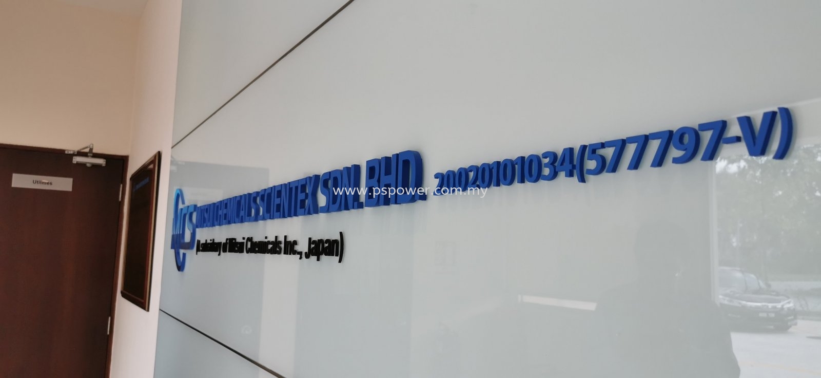 Acrylic Wording Signage