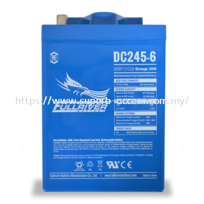 DC245-6 Deep-Cycle AGM Battery