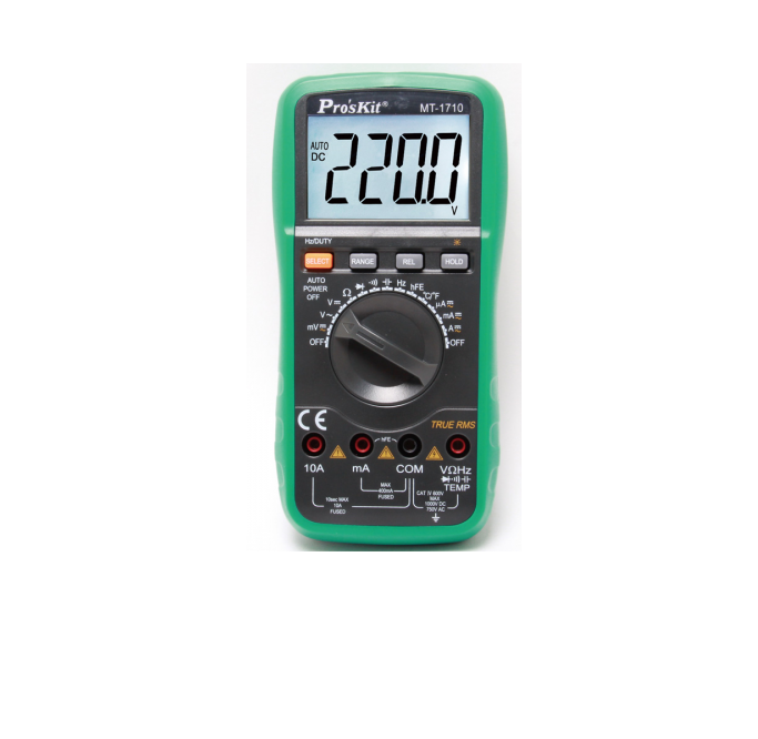 PROSKIT - MT-1710 TRUE RMS DIGITAL MULTIMETER