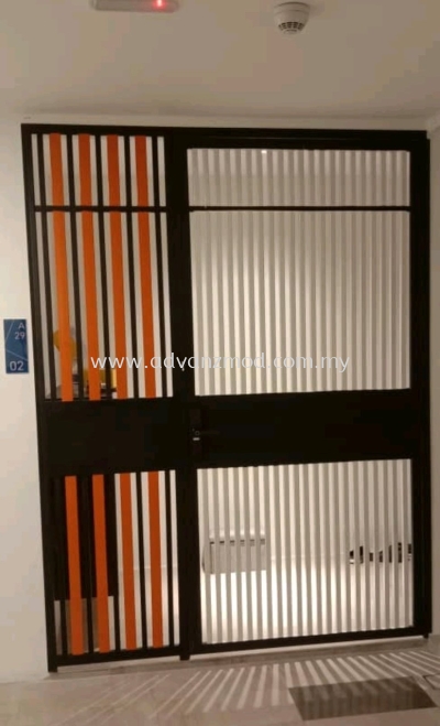 Mild Steel Grille Door For Your Condominium 