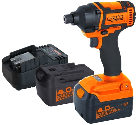 SP TOOLS 18V 1/4" HEX BRUSHLESS IMPACT DRIVER - 4.0AH SP81147