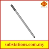 Hot Dip Galvanised Steel Earth Rod Earthing and Lightning Protection System Earthing Accessories