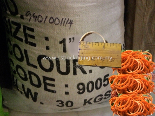 1 IN RUBBER BAND 30KG