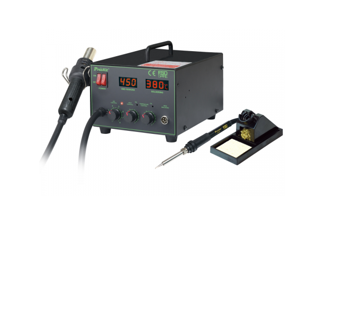 PROSKIT - SS-989B 2 IN 1 SMD HOT AIR REWORK STATION