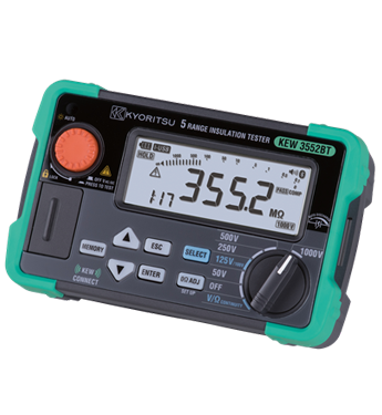 Kyoritsu KEW3552BT Digital Insulation / Continuity Tester 