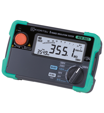 Kyoritsu KEW3551 Digital Insulation / Continuity Tester