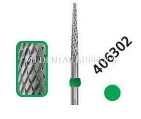 ACRYLIC CARBIDE BUR, CROSSCUT, COARSE, #406302, DFS