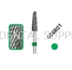 ACRYLIC CARBIDE BUR, CROSSCUT, COARSE, #406801, DFS Acrylic Carbide Bur Lab Material