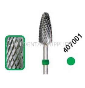 ACRYLIC CARBIDE BUR, CROSSCUT, COARSE, #407001, DFS