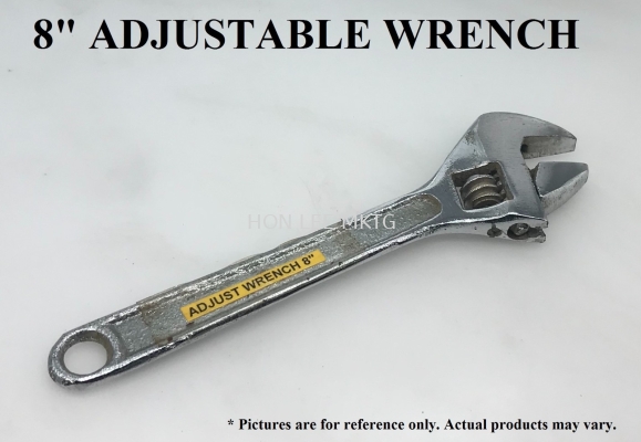 ADJUSTABLE WRENCH 8" 