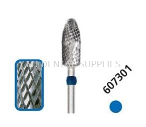 ACRYLIC CARBIDE BUR, CROSSCUT, MEDIUM, #607301, DFS