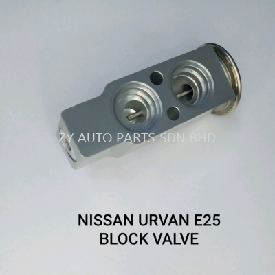 NISSAN URVAN E25 BLOCK VALVE