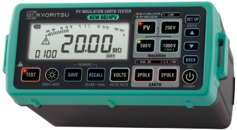 Kyoritsu KEW6024PV PV Insulation Earth Tester