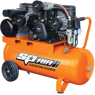 SP TOOLS AIR COMPRESSOR - TRIPLE CAST IRON PORTABLE - 3HP  SP18