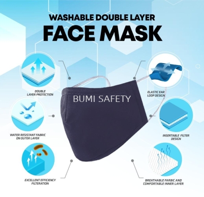 2ply Washable Face Mask