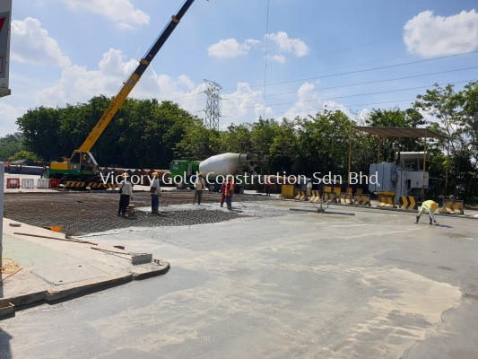 Concrete work and Premix Road Project 