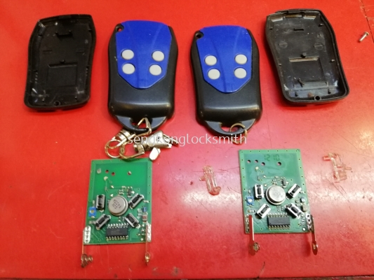 Repair gate remote control