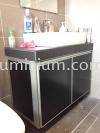 aluminium cabinet swing door @jalan megah 2 /1,Taman Megah 2, Cheras Selangor  Toilet table cabinets swing door