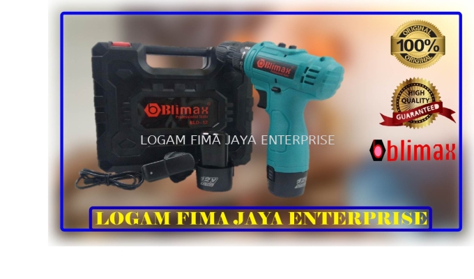 BLIMAX PROFESSIONAL TOOLS CORDLESS DRILL 12V BLD-12