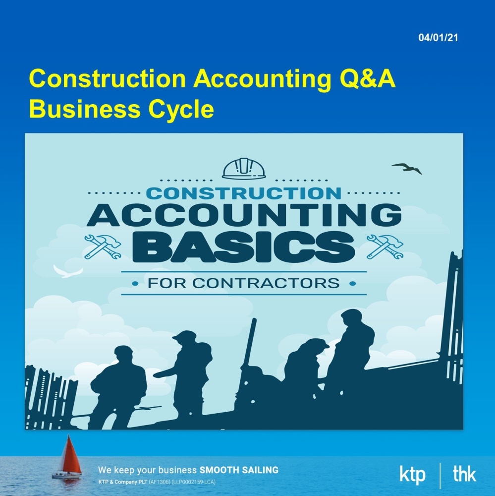 Construction Accounting Q&A Part 1 - Business Cycle