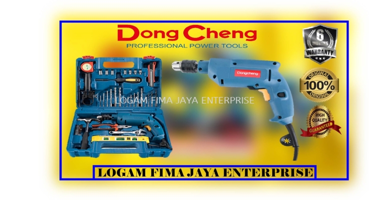 DONG CHENG ELECTRIC IMPACT DRILL (TOOL KIT) DZJ04-13