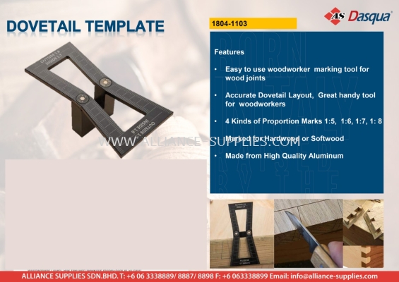 Dovetail Template