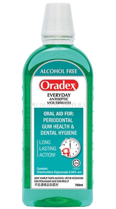 ORADEX EVERYDAY ANTISEPTIC MOUTHWASH - 750ml