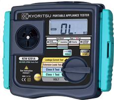 Kyoritsu KEW6201A Portable Appliance Tester