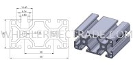 Aluminium Profile 30 x 60  P6 Series Aluminium Profiles Aluminium Profile