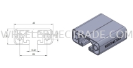 Aluminium Profile 40 x 16  P8 Series Aluminium Profiles Aluminium Profile