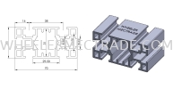 Aluminium Profile 35 x 70 H8 Series Aluminium Profiles Aluminium Profile