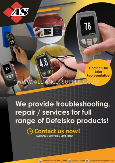 We provide troubleshooting, repair & calibration services for full range of Defelsko products!