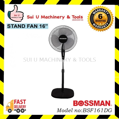 Bossman BSF161DG 16" Stand Fan