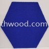 Blue HX-07 Hexagon Carpet Tile Udani Carpet Tile Carpet Tile