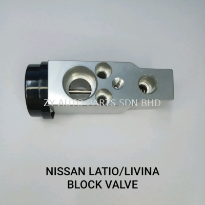 NISSAN LATIO/LIVINA BLOCK VALVE