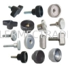 Knurled Nut Silver Machine Accessories & Elements